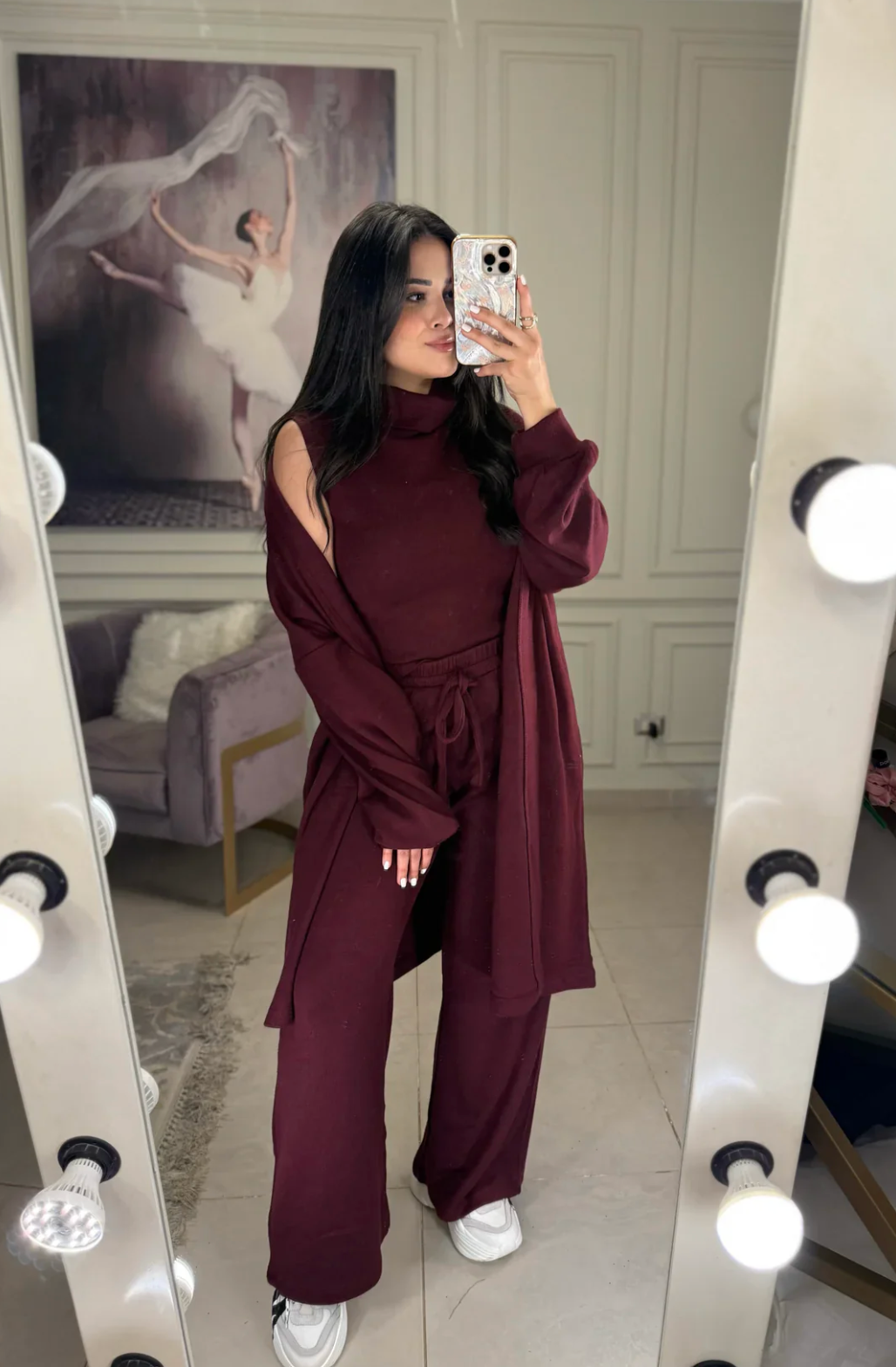 Winter Glam 3-Piece Fleece Outfit
