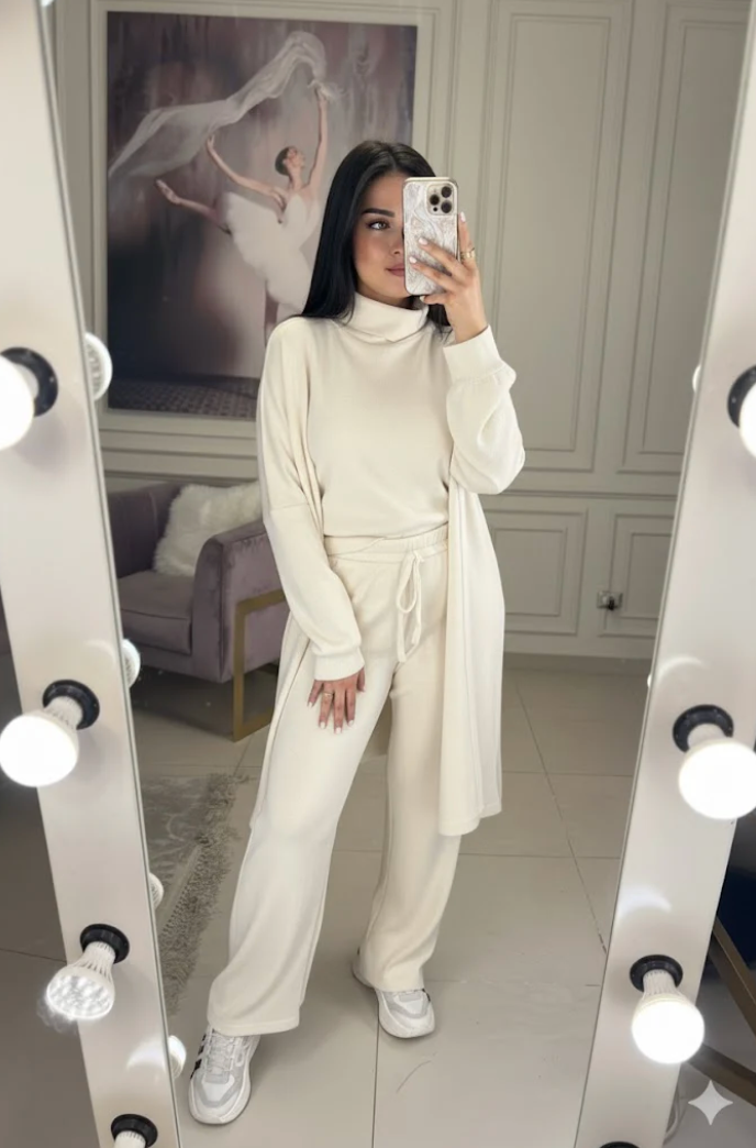 Winter Glam 3-Piece Fleece Outfit