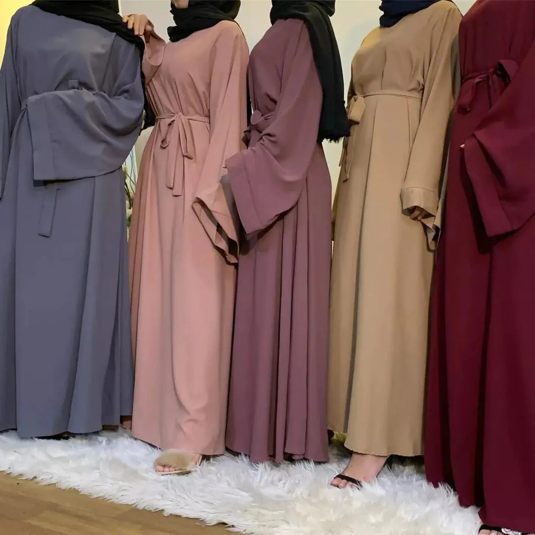 New Fully Stitched Abaya With Robe – Elegantoutfitco
